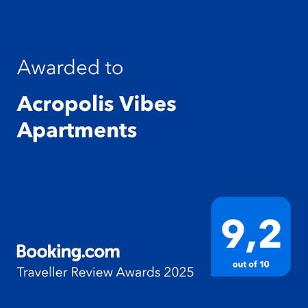 Acropolis Vibes Apartments Atenas Exterior foto